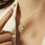 GENUINE YELLOW DIAMOND & DIAMOND Necklace(#:MQXL01)