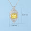GENUINE YELLOW DIAMOND & DIAMOND Necklace(#:MQXL01)