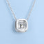 GENUINE YELLOW DIAMOND & DIAMOND NECKLACE(#:P1038)