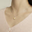 GENUINE YELLOW DIAMOND & DIAMOND NECKLACE(#:P1040)