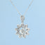 GENUINE YELLOW DIAMOND & DIAMOND NECKLACE (#:XL065-Y)