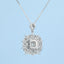 GENUINE YELLOW DIAMOND & DIAMOND NECKLACE (#:XL161-Y)
