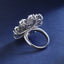 SOLID GOLD LAB-GROWN VVS FANCY VIVID PINK DIAMD & DIAMOND RING (#:SY032P-R)