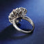 SOLID GOLD LAB-GROWN VVS FANCY VIVID PINK DIAMOND & DIAMOND RING (#:SY009P-R)