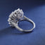 SOLID GOLD LAB-GROWN VVS FANCY VIVID PINK DIAMD & DIAMOND RING (#:SY031P-R)