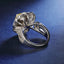 SOLID GOLD LAB-GROWN VVS FANCY VIVID YELLOW DIAMOND & DIAMOND RING (#:SY010Y-R)