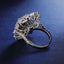 SOLID GOLD LAB-GROWN VVS FANCY VIVID PINK DIAMOND & DIAMOND RING (#:SY011P-R)