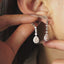 GENUINE PINK DIAMOND & DIAMOND EARRINGS (#:MQED01)
