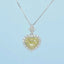 GENUINE YELLOW DIAMOND & DIAMOND NECKLACE (#:XL185-Y)