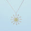 GENUINE YELLOW DIAMOND & DIAMOND NECKLACE (#:XL010-Y)
