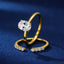 SOLID GOLD D-E VVS LAB-GROWN STACKABLE DIAMOND RING (#:2026R21)