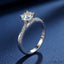 SOLID GOLD D-E VVS LAB-GROWN DIAMOND RING (#:2026R8)