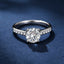 SOLID GOLD D-E VVS LAB-GROWN DIAMOND RING (#:2026R6)