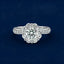 SOLID GOLD D-E VVS LAB-GROWN DIAMOND RING (#:2026R7)