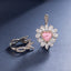 SOLID GOLD LAB-GROWN VVS FANCY VIVID PINK DIAMOND & DIAMOND RING & PENDANT (#:SY029P-M)