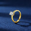 SOLID GOLD D-E VVS LAB-GROWN DIAMOND RING (#:2026R16)