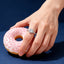 SOLID GOLD D-E VVS LAB-GROWN DIAMOND RING (#:2026R1)