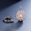 SOLID GOLD LAB-GROWN VVS FANCY VIVID PINK DIAMOND & DIAMOND RING & PENDANT (#:SY027P-M)