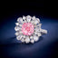 LAB-GROWN PINK DIAMOND & DIAMOND RING/PENDANT(#:LGJZ031-F)