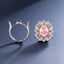 SOLID GOLD LAB-GROWN VVS FANCY VIVID PINK DIAMOND & DIAMOND RING & PENDANT (#:SY004P-M)