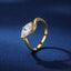 SOLID GOLD D-E VVS LAB-GROWN DIAMOND RING (#:2026R18)