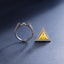 SOLID GOLD LAB-GROWN VVS FANCY VIVID YELLOW DIAMOND & DIAMOND RING & PENDANT (#:SY036Y-M)