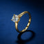 SOLID GOLD D-E VVS LAB-GROWN DIAMOND RING (#:2026R13)