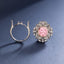 SOLID GOLD LAB-GROWN VVS FANCY VIVID PINK DIAMOND & DIAMOND RING & PENDANT (#:SY008P-M)