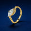 SOLID GOLD D-E VVS LAB-GROWN DIAMOND RING (#:2026R18)