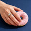 SOLID GOLD D-E VVS LAB-GROWN DIAMOND RING (#:2026R18)