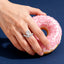 SOLID GOLD D-E VVS LAB-GROWN DIAMOND RING (#:2026R2)