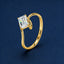 SOLID GOLD D-E VVS LAB-GROWN DIAMOND RING (#:2026R4)