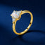 SOLID GOLD D-E VVS LAB-GROWN DIAMOND RING (#:2026R19)