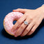 SOLID GOLD D-E VVS LAB-GROWN DIAMOND RING (#:2026R7)