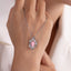 SOLID GOLD LAB-GROWN VVS FANCY VIVID PINK DIAMOND & DIAMOND PENDANT (#:SY030P-P)