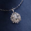 SOLID GOLD LAB-GROWN VVS FANCY VIVID PINK DIAMOND & DIAMOND PENDANT (#:SY033P-R)
