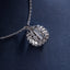 SOLID GOLD LAB-GROWN VVS FANCY VIVID YELLOW DIAMOND & DIAMOND PENDANT (#:SY035Y-P)