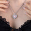 SOLID GOLD LAB-GROWN VVS FANCY VIVID PINK DIAMOND & DIAMOND PENDANT (#:SY037P-R)