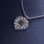 SOLID GOLD LAB-GROWN VVS FANCY VIVID PINK DIAMOND & DIAMOND PENDANT (#:SY037P-R)
