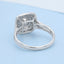GENUINE GREEN DIAMOND & DIAMOND RING(#:JZ026-G)