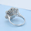 GENUINE GREEN DIAMOND & DIAMOND RING(#:JZ047-G)