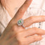 GENUINE GREEN DIAMOND & DIAMOND RING/PENDANT(#:JZ048-G)