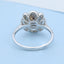 GENUINE PINK DIAMOND & DIAMOND RING(#:JZ052-F)