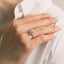 GENUINE PINK DIAMOND & DIAMOND RING(#:JZ052-F)