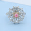 GENUINE PINK DIAMOND & DIAMOND RING(#:JZ063-F)