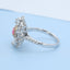 GENUINE PINK DIAMOND & DIAMOND RING(#:JZ063-F)