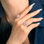 GENUINE PINK DIAMOND & DIAMOND RING(#:JZ063-F)