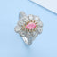 GENUINE PINK DIAMOND & DIAMOND RING/PENDANT(#:JZ066-F)