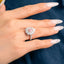 GENUINE PINK DIAMOND & DIAMOND RING/PENDANT(#:JZ066-F)