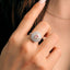 GENUINE PINK DIAMOND & DIAMOND RING(#:JZ094-F)